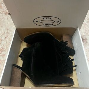 Steve Madden Malvina Fringe Ankle Booties